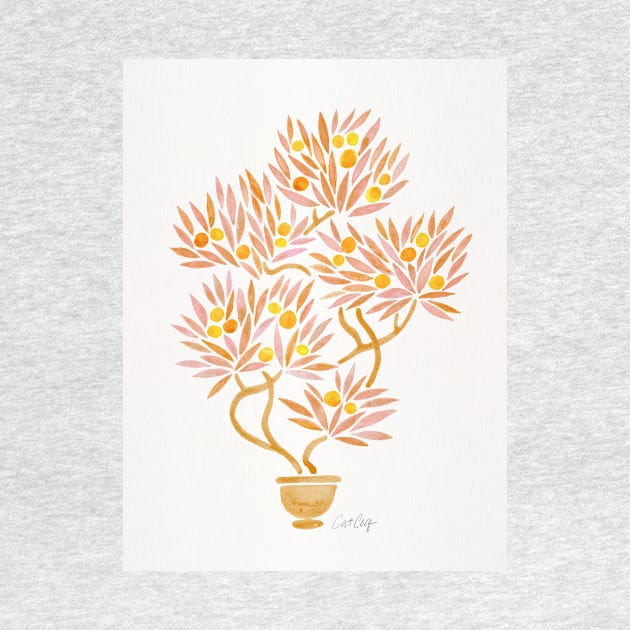 Peach Bonsai Orange by CatCoq